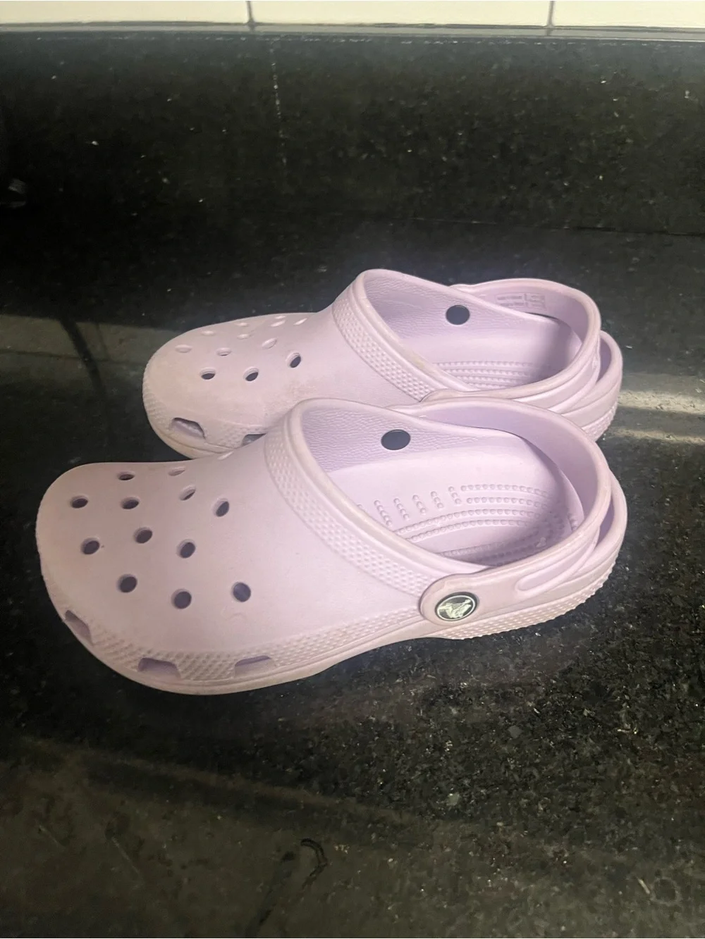CROCS Kids' Light Purple Slip-On Clog